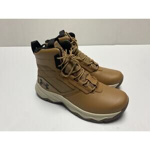 Under Armour Men’s UA Stellar G2 6" Tactical Duty Brown Hiking Boots Mens Sz 8